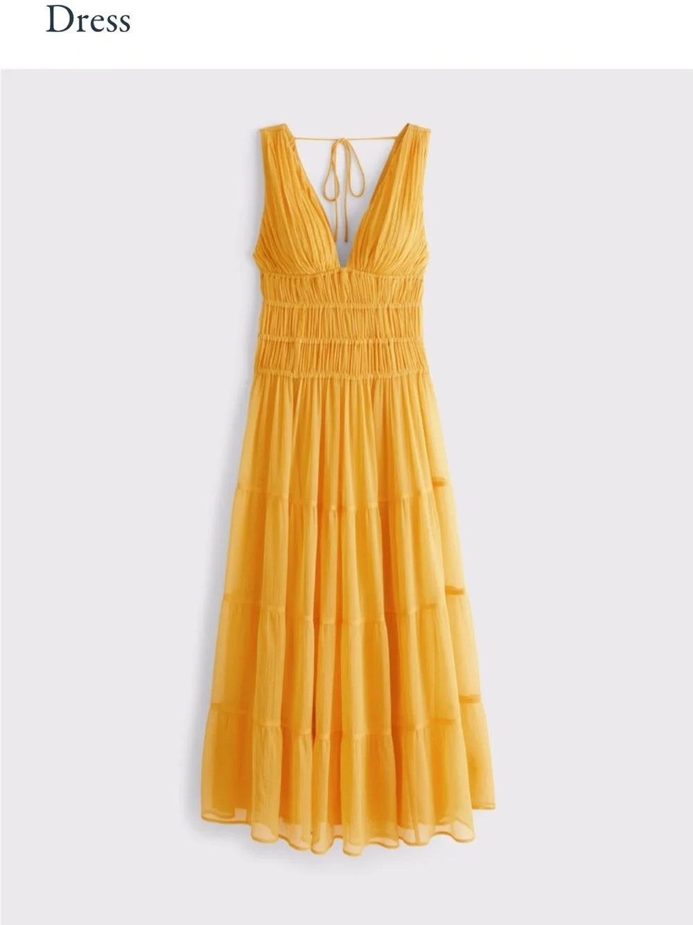 Abercrombie & Fitch sleeveless maxi